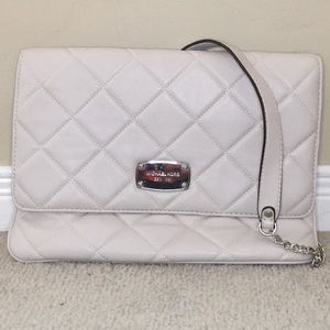 Michael Kors envelope purse in white